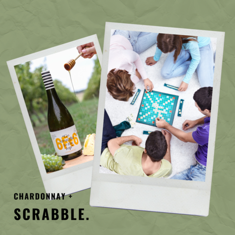 chardonnay and scrabble