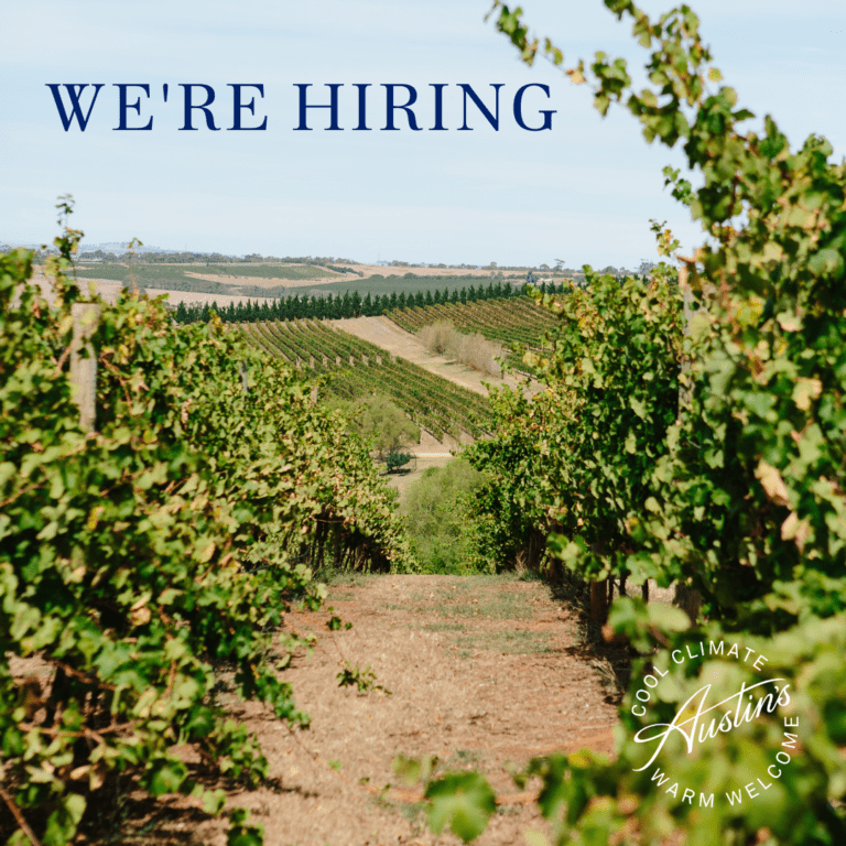 We’re Hiring – Digital Marketing Coordinator and cellar Door Staff.